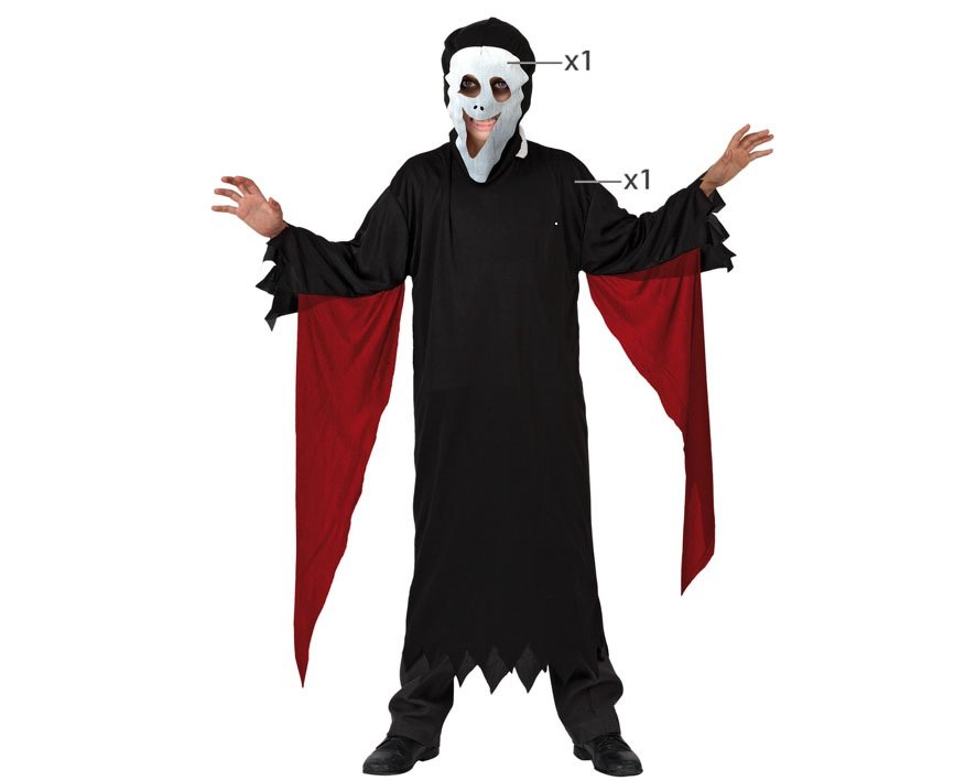 DISFRAZ DE SCREAM PARA NIÑO