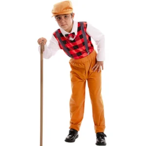 DISFRAZ DE ANCIANO PARA NIÑO
