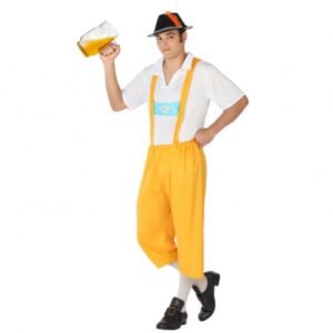 DISFRAZ DE  TIROLÉS AMARILLO PARA HOMBRE
