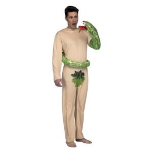 DISFRAZ DE ADAN SERPIENTE PARA HOMBRE .