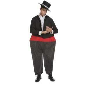 DISFRAZ DE CANTAOR FLAMENCO GORDITO HOMBRE