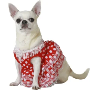 DISFRAZ DE BAILAORA FLAMENCA PARA PERRO