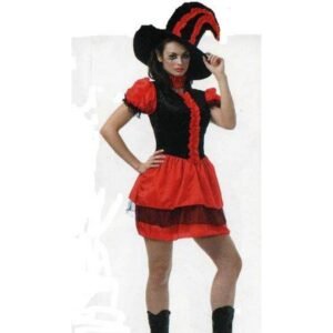 DISFRAZ DE BRUJA ROJA MUJER