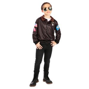 DISFRAZ CHAQUETA DE AVIADOR NIÑO