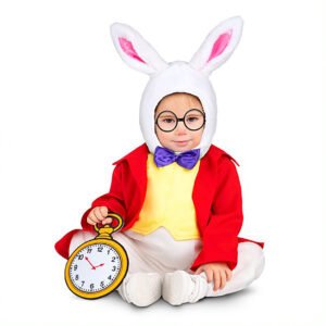 DISFRAZ DE CONEJO DE ALICIA PARA BEBÉ