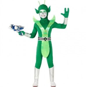 DISFRAZ DE ALIEN VERDE UNISEX INFANTIL