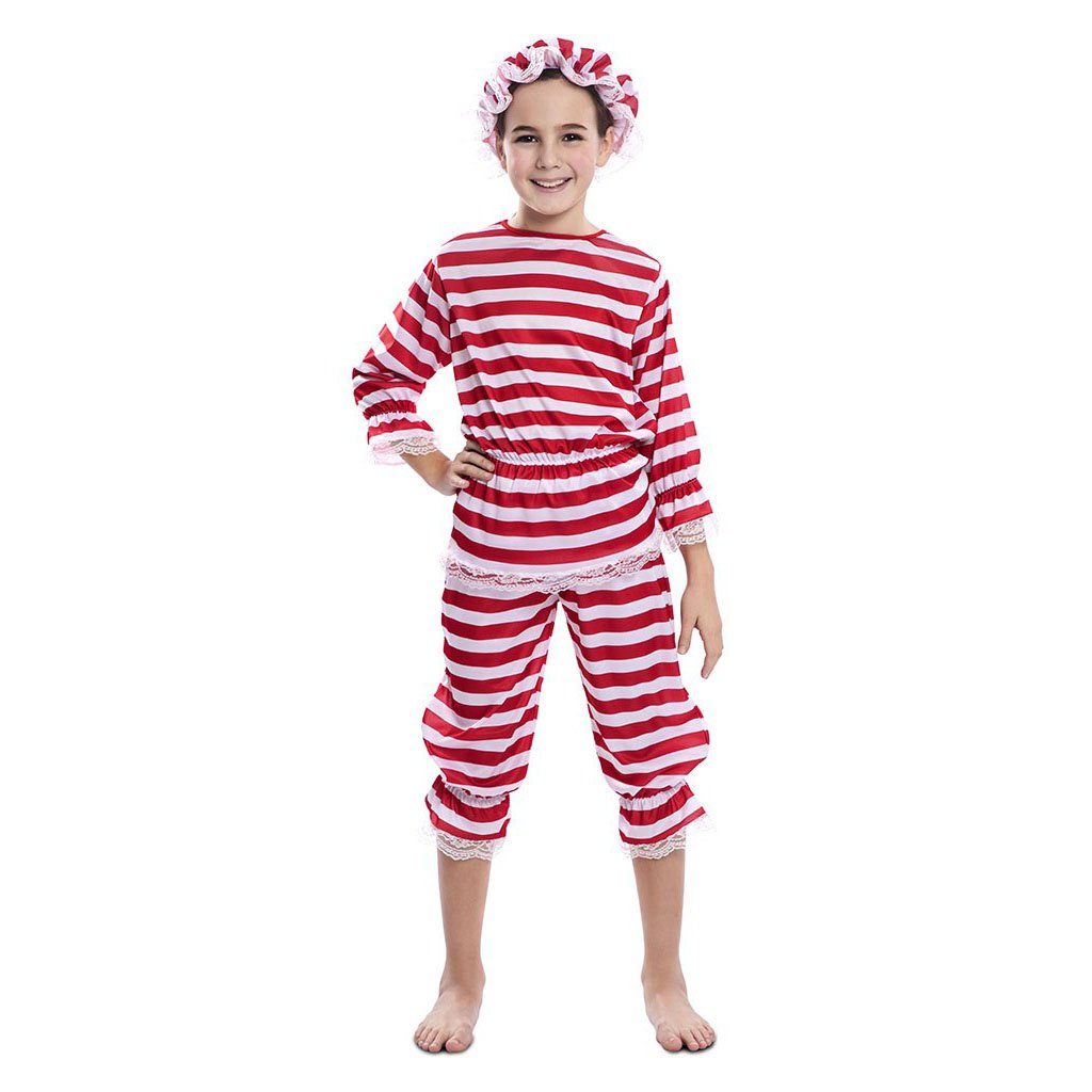 DISFRAZ DE BAÑISTA ROJO NIÑA