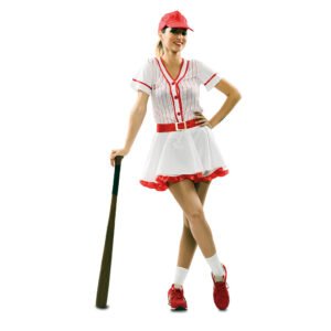 DISFRAZ JUGADORA DE BÉISBOL MUJER