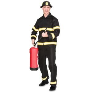 DISFRAZ DE BOMBERO PARA HOMBRE