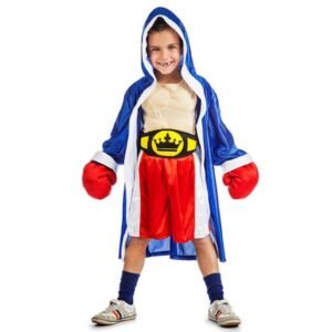 DISFRAZ DE BOXEADOR MUSCULOSO NIÑO