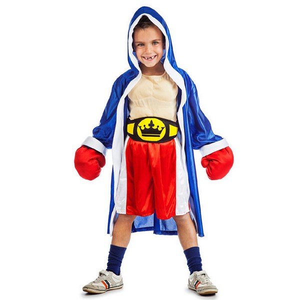 DISFRAZ DE BOXEADOR MUSCULOSO NIÑO