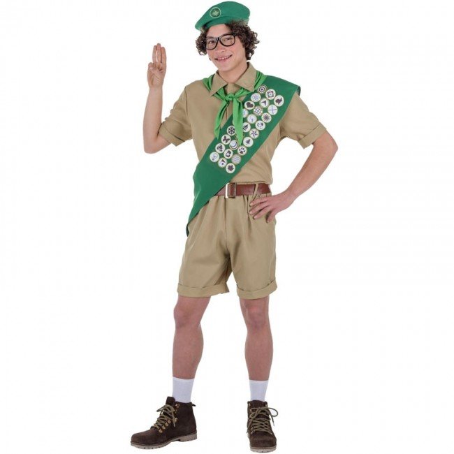 DISFRAZ DE BOY SCOUT PARA HOMBRE