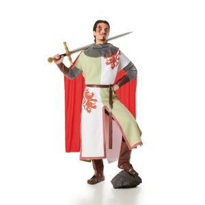 DISFRAZ DE CABALLERO MEDIEVAL LEÓN DE HOMBRE