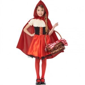 DISFRAZ DE CAPERUCITA ROJA PARA NIÑA
