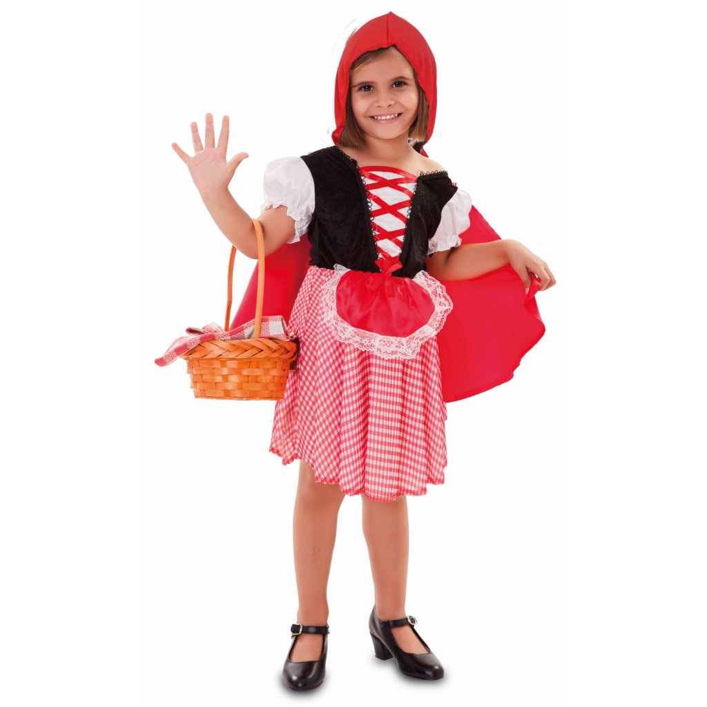 DISFRAZDE CAPERUCITA ROJA NIÑA