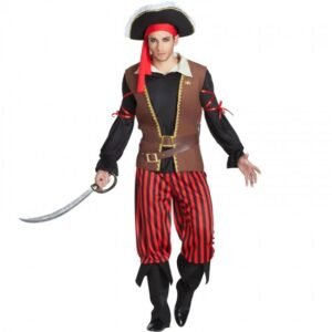 DISFRAZ DE CAPITÁN PIRATA PARA HOMBRE