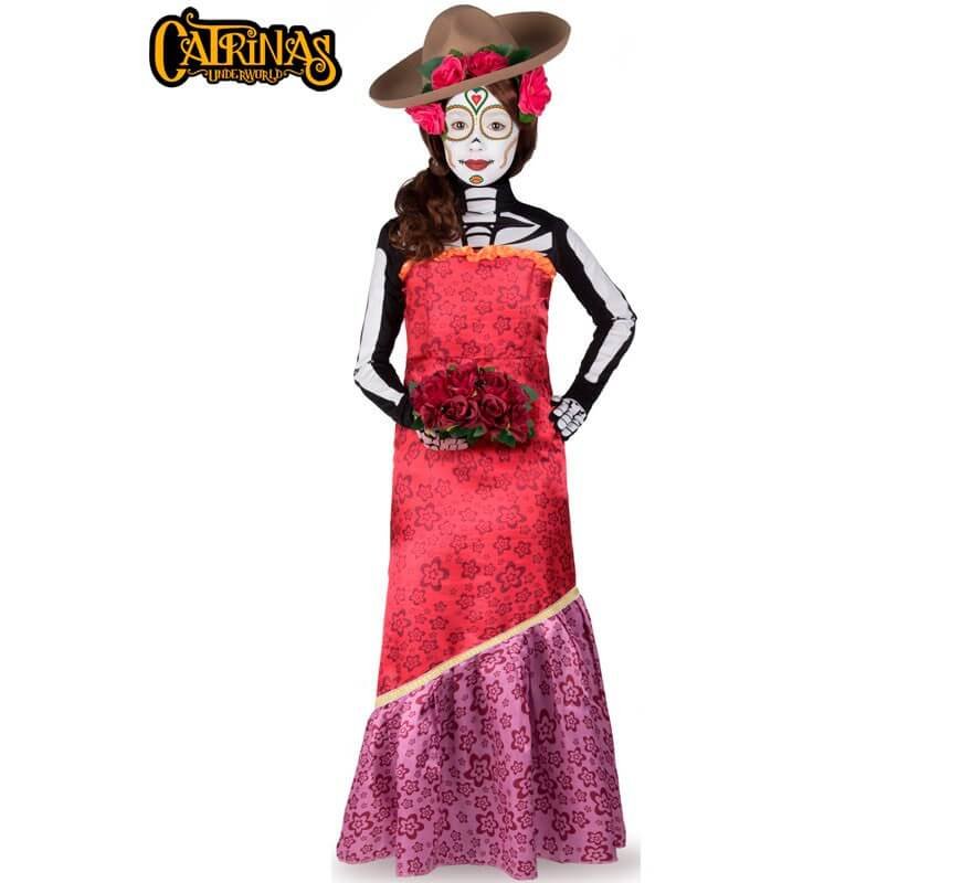 DISFRAZ DE CATRINA CASSANDRA MUJER