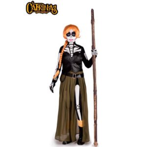DISFRAZ DE CATRINA VALERIA NIÑA