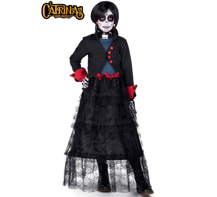 DISFRAZ DE CATRINA ZOE MUJER