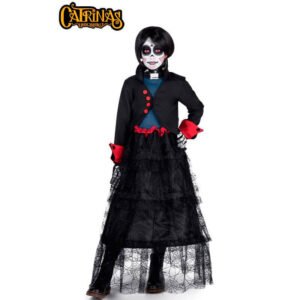 DISFRAZ DE CATRINA ZOE NIÑA