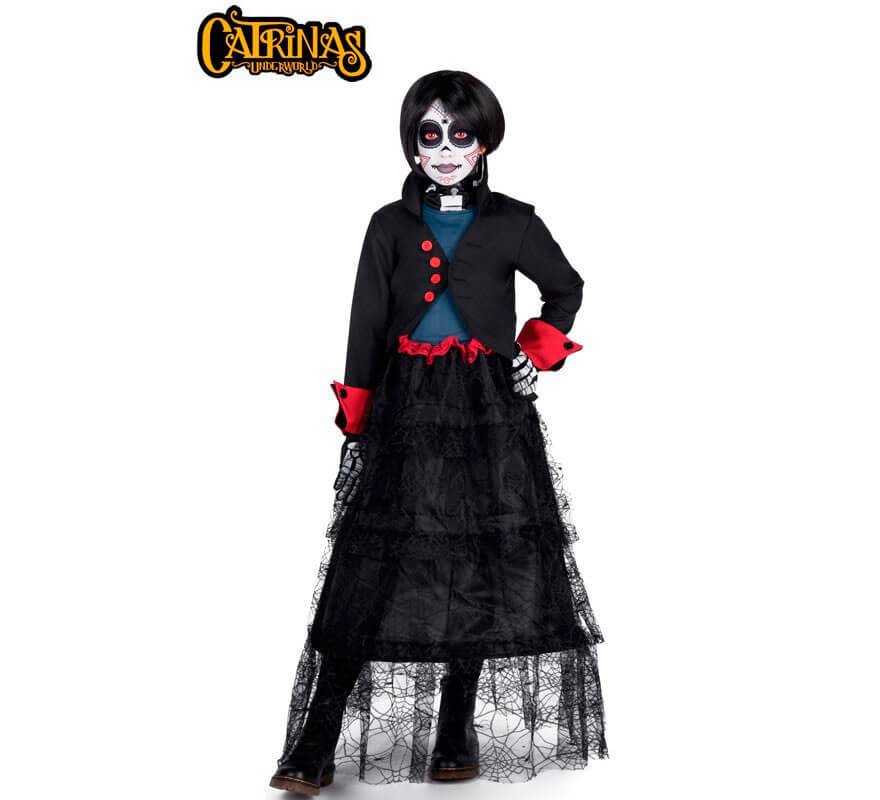 DISFRAZ DE CATRINA ZOE NIÑA