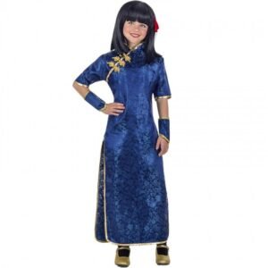 DISFRAZ DE CHINA QIPAO PARA NIÑA
