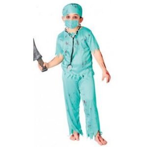 DISFRAZ DE CIRUJANO ZOMBIE  INFANTIL