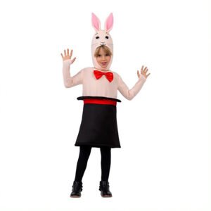 DISFRAZ DE CONEJO EN CHISTERA INFANTIL