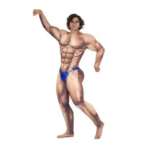 DISFRAZ DE CULTURISTA PARA HOMBRE
