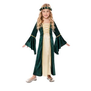 DISFRAZ DE DAMA MEDIEVAL NIÑA