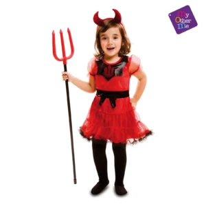 DISFRAZ DE DULCE DIABLESA NIÑA