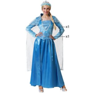 DISFRAZ DE ELSA DE FROZEN MUJER