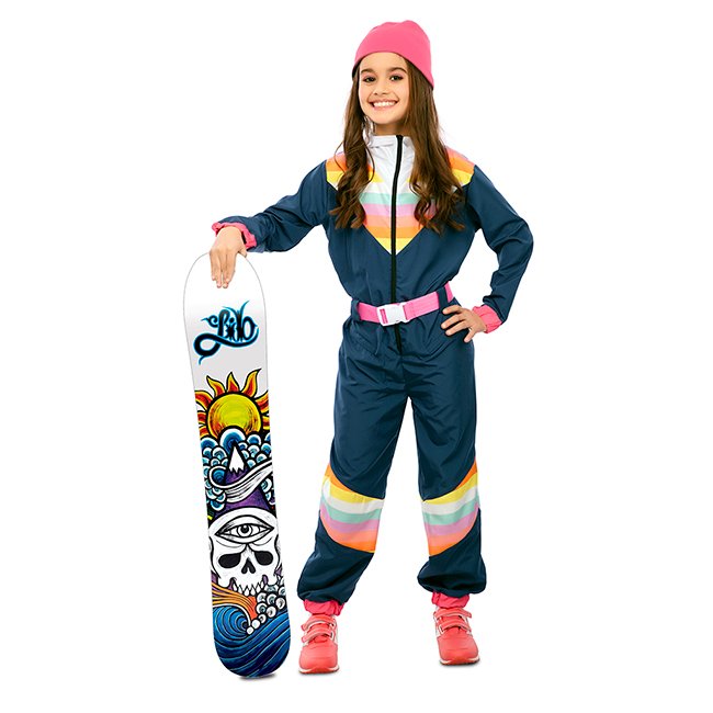 DISFRAZ DE ESQUIADORA BARBIE NIÑA