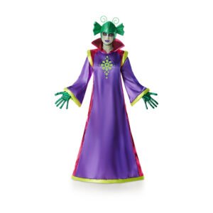 DISFRAZ DE EXTRATERRESTRE MORADO DE MUJER