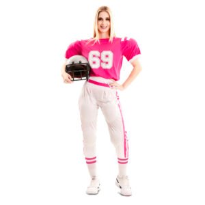 DISFRAZ DE JUGADORA DE FÚTBOL AMERICANA PARA MUJER