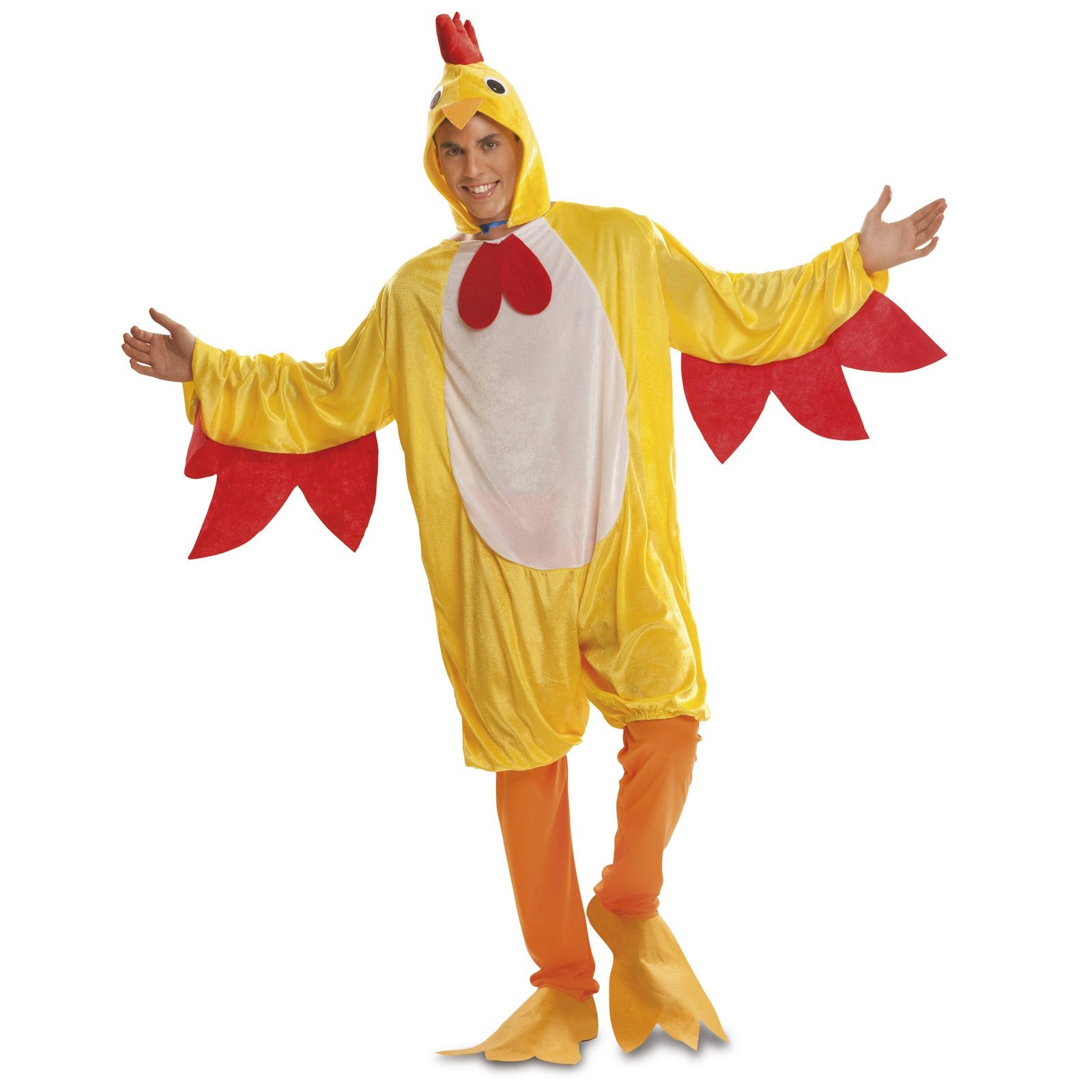 DISFRAZ DE GALLO AMARILLO HOMBRE