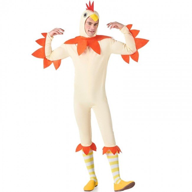 DISFRAZ DE GALLO GRANJA HOMBRE