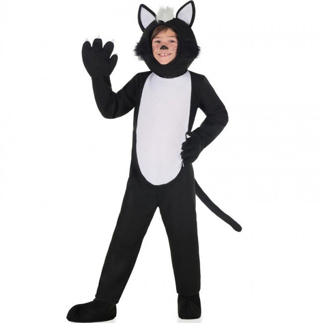 DISFRAZ DE GATO CALLEJERO INFANTIL