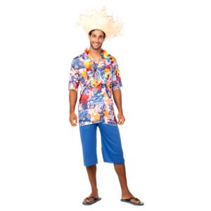 DISFRAZ DE HAWAIANO PARA HOMBRE