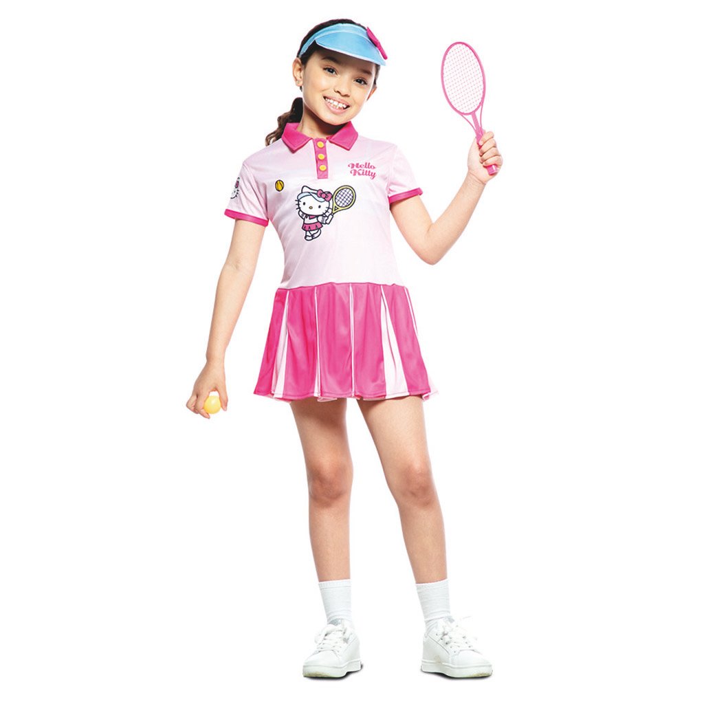 DISFRAZ DE HELLO KITTY TENISTA NIÑA