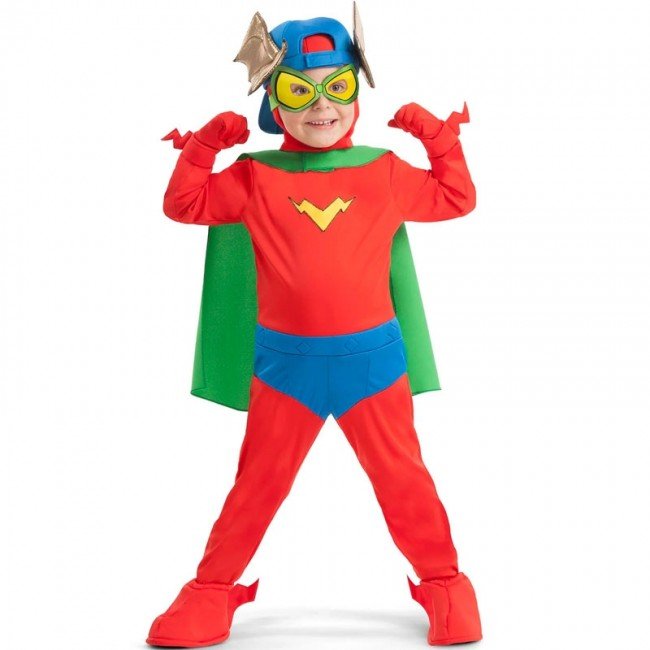 DISFRAZ DE KID FURY DE LOS SUPERZINGS NIÑO