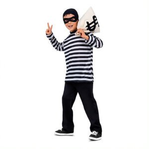 DISFRAZ DE LADRÓN DE BANCOS INFANTIL