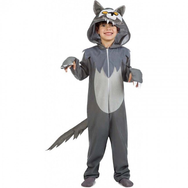 DISFRAZ DE LOBO FEROZ INFANTIL