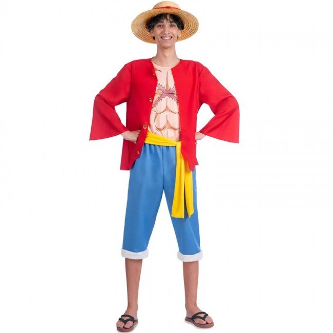 DISFRAZ DE LUFFY PARA HOMBRE