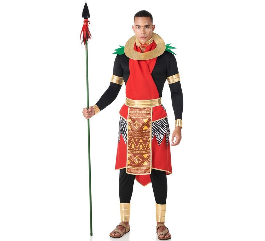DISFRAZ DE MASSAI PARA HOMBRE