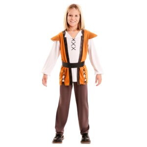 DISFRAZ DE MESONERO MEDIEVAL NIÑO