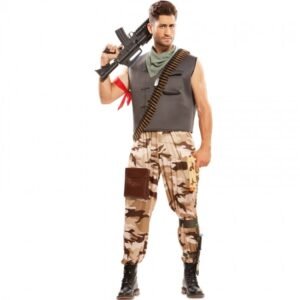 DISFRAZ DE SOLDADO fUERZAS ESPECIALES HOMBRE