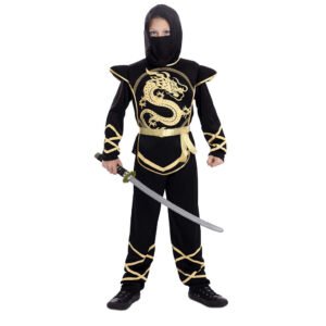 DISFRAZ DE NINJA NEGRO NIÑO