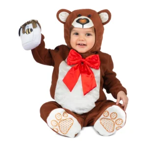 DISFRAZ DE OSITO DE PELUCHE BEBÉ
