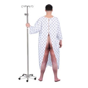 DISFRAZ DE PACIENTE HOSPITAL HOMBRE